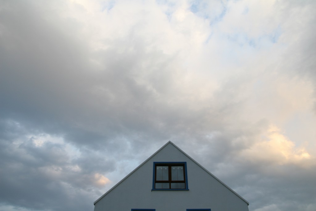 house and sky