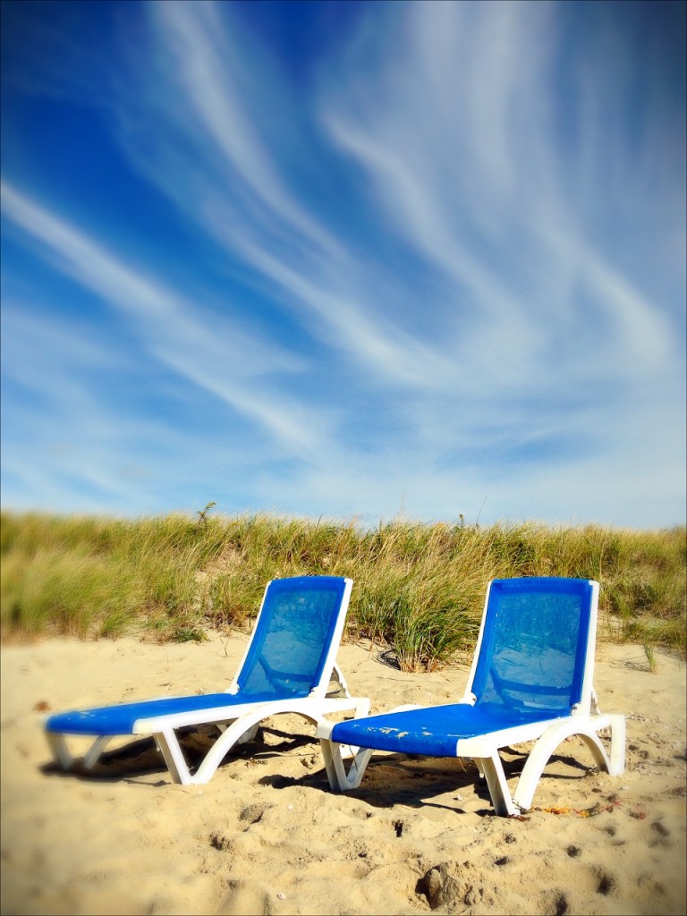 beach chairs