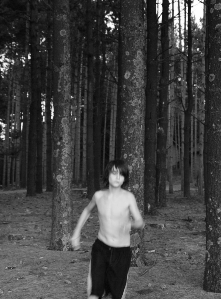 boy running